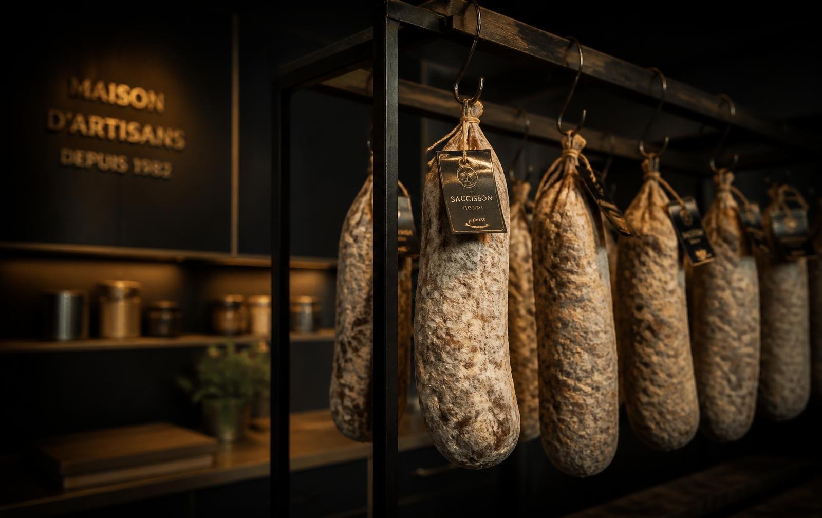 Caves d'affinage des saucissons Sauci'Sen