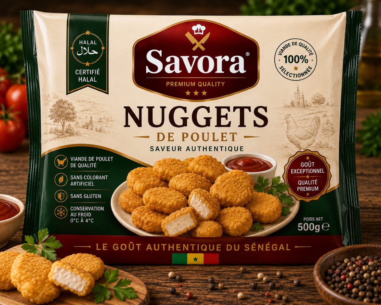 Nuggets de poulet